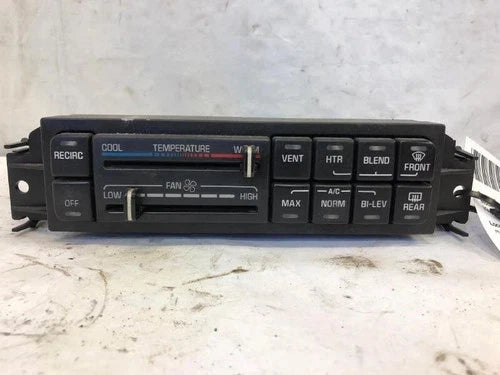 Buick LeSabre HVAC Climate Control Manual (2000–2005) – Genuine OEM | Ref SKU-3796