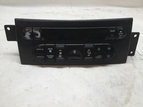 Chrysler Pacifica HVAC Climate Control Black (2004–2006) – Genuine OEM