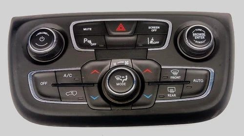 Jeep Compass 2.4L HVAC Climate Control Assembly (2017–2018) – Genuine OEM