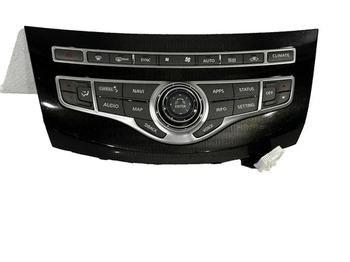 Infiniti QX60 A/C Climate Audio Radio Navi Control Switch 283959NR1A OE (2018–2021) – HVAC Replacement Part