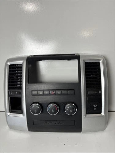 Dodge RAM 1500 Dash Instrument Panel Bezel Radio Control Temperature (2009–2012) – Genuine OEM