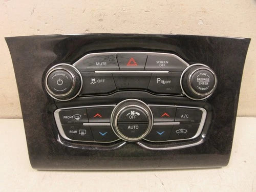 Chrysler 300 Auto Dual A/C Heater Climate Temperature Radio Control (2017–2023) – Genuine OEM