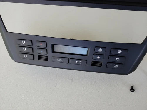 BMW X3 Heater A/C Climate Control Panel CLEAN (2004–2010) – Genuine OEM