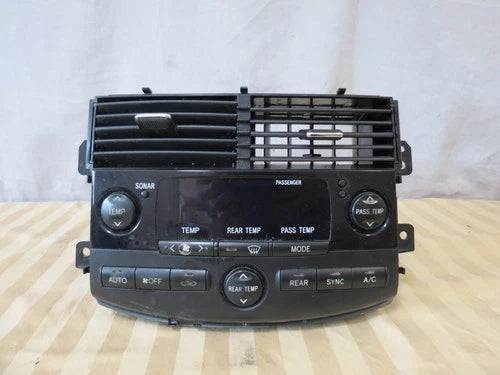 Toyota Sienna A/C Heater Temp Climate Control Module w Vents 84010-08160 (2006–2010) – HVAC Replacement Part