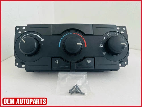 Chrysler Dodge Climate Control Module Panel HVAC A/C Dash Head Switch P55111870AI – HVAC Replacement Part