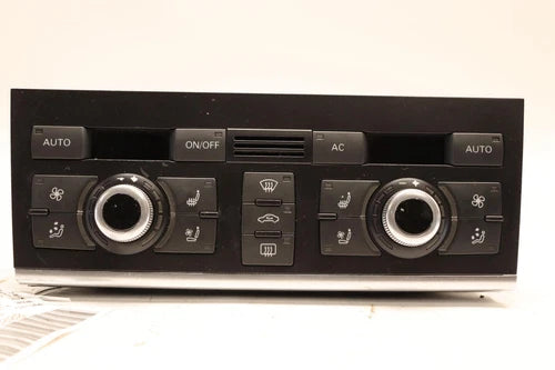 Audi Q7 Front A/C Climate Temperature Heated Seat Control Panel (2010–2011) – Genuine OEM