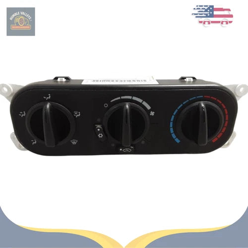 Jeep Wrangler A/C Heater Manual Climate Control Black (2007–2010) – Genuine OEM