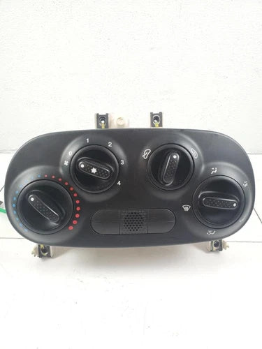 Fiat 500 A/C Temperature Control 2 Door Abarth Black Face Plate (2012–2017) – Genuine OEM