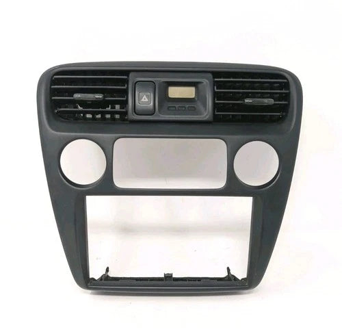 Honda Accord Radio Bezel HVAC Climate Control Dash Trim Black (1998–2002) – Genuine OEM