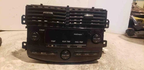 Temperature Control Front Control With A/C XLE Fits 2004-2005 Toyota SIENNA – HVAC Replacement Part