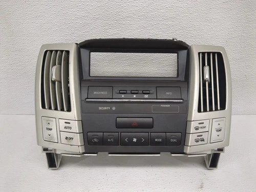 2007-09 Lexus RX330 RX350 A/C Climate Control Temperature Radio Panel – Genuine OEM