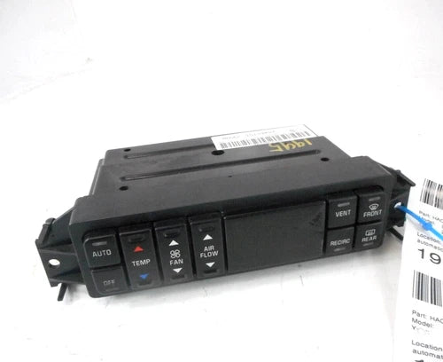 Buick LeSabre Automatic Climate Control Opt CJ2 – Genuine OEM