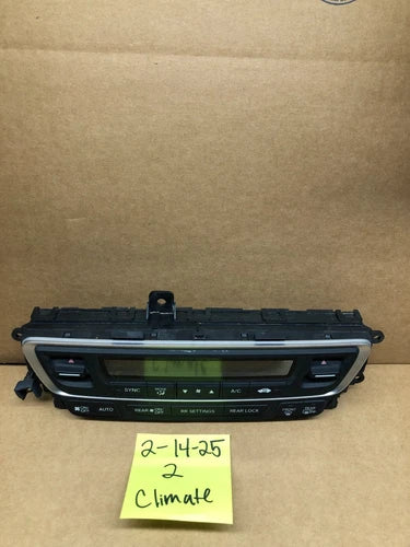 Honda Pilot Heater A/C Air Temperature Control Panel 79600TG7A811m1 (2016–2018) – Genuine OEM