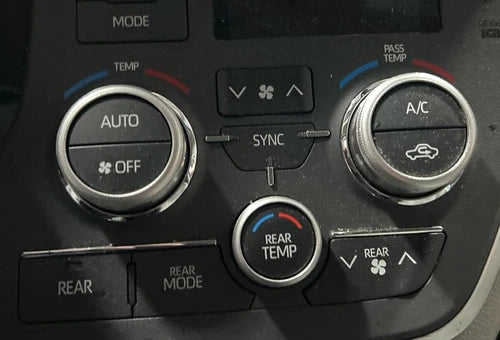 2018--2020 Toyota Sienna Heater A/c Climate Control Panel 5590008210 – HVAC Replacement Part