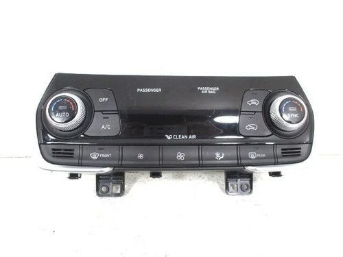 Hyundai Santa Fe Dual Auto Climate Temperature A/C Control (2019–2020) – Genuine OEM
