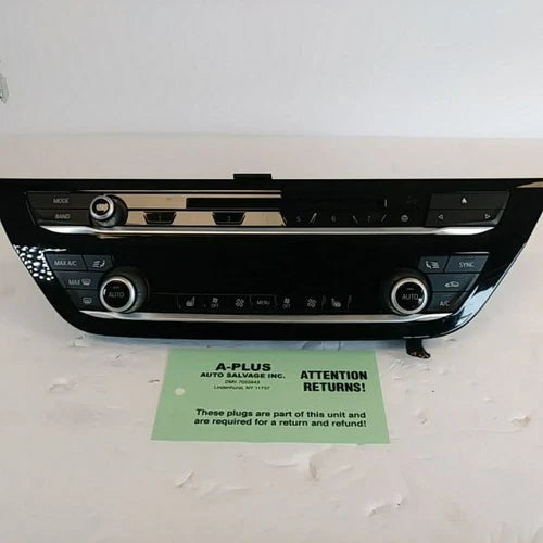 BMW 540i HVAC Control Component (2015) – Genuine OEM