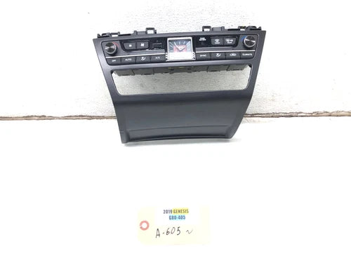 Genesis G80 Dash HVAC Climate Control Switch Panel Trim (2018–2020) – Genuine OEM
