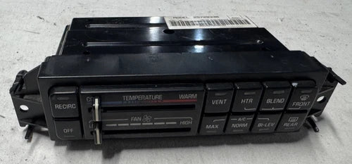 Buick LeSabre C67 HVAC Climate Control Assembly (2000–2005) – Genuine OEM
