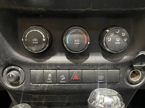 Jeep Wrangler Temperature Control Manual (2017) – Genuine OEM