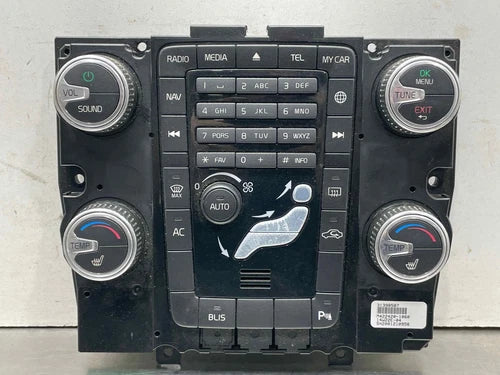 Volvo XC60 Heater A/C Climate Control Radio Panel (2015) – Genuine OEM