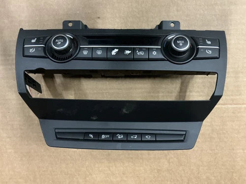 BMW X6 HVAC Climate Control SWITH PANEL (2009–2014) – Genuine OEM