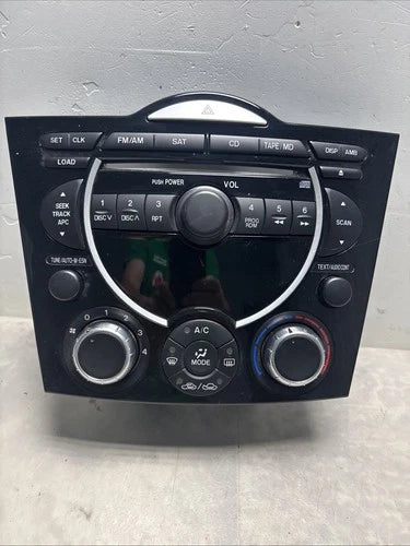Mazda RX8 Temperature Control & Radio Panel (2004–2006) – Genuine OEM