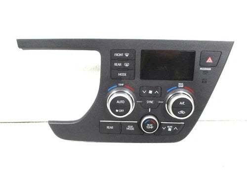 Toyota Sienna Front Dual Auto Climate Temperature A/C Control (2018–2020) – Genuine OEM