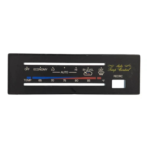 Datsun Nissan 280ZX Auto Climate Control Faceplate (1979–1983) – Genuine OEM