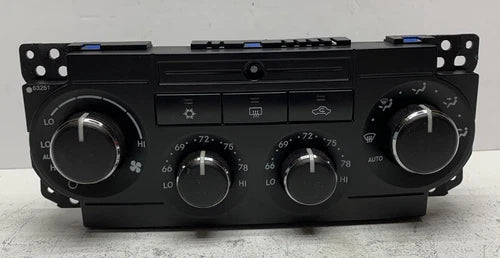 Chrysler 300 Dual Zone Heater A/C Climate Control Panel (2007) – Genuine OEM