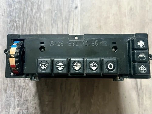 Mercedes W126 560SEC 560SEL Heater A/C Climate Control (1981–1991) – Genuine OEM