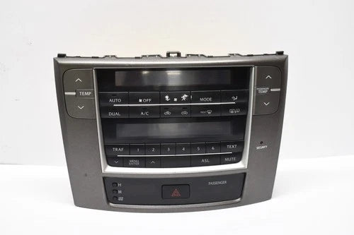 Lexus IS250 Radio Faceplate Temperature Control Panel 84010-53590 (2009–2013) – Genuine OEM