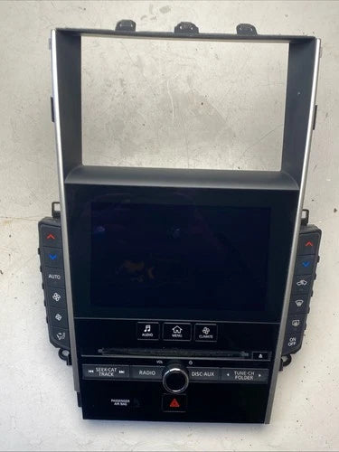 Infiniti Q50 Radio Display & HVAC Climate Control Unit (2015) – Genuine OEM