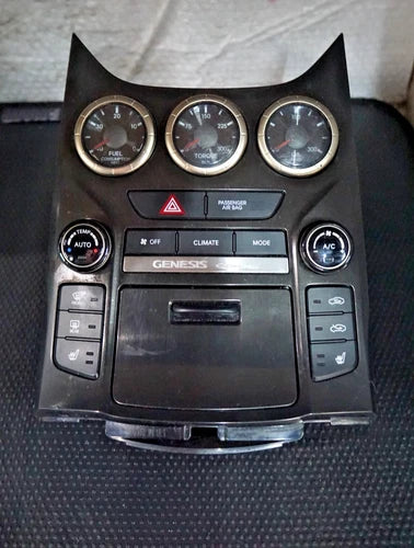 Hyundai Genesis Coupe HVAC Climate Control W/ Gauges (2013–2016) – Genuine OEM