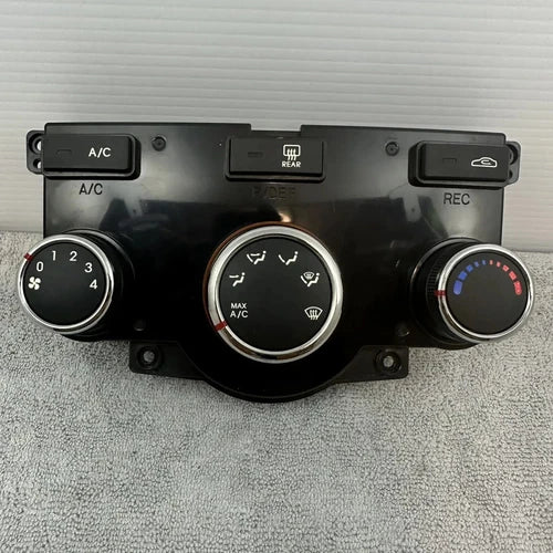 Kia Forte Manual Temperature Control Climate A/C Heater Silver Trim (2010–2013) – Genuine OEM