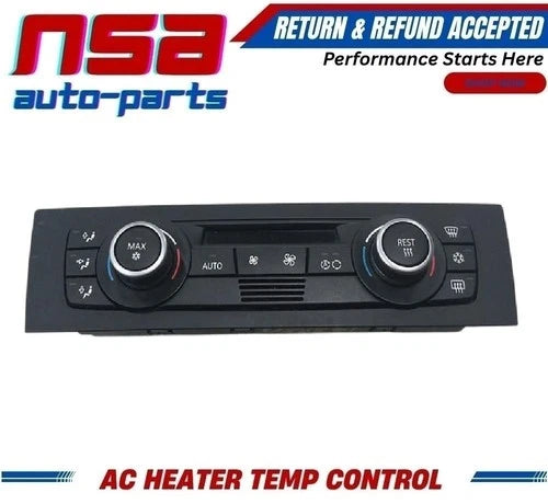 BMW 335i 328 A/C Heater Temperature Climate automatic Control Sdn (2007–2009) – Genuine OEM