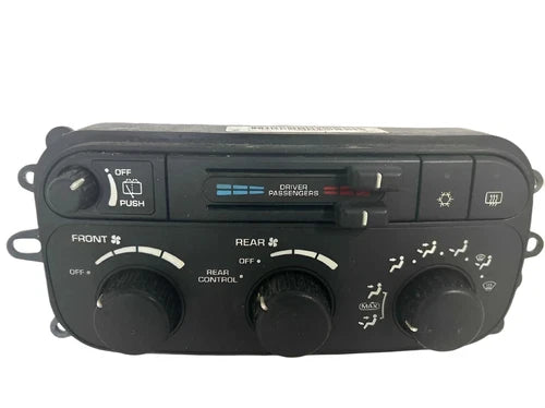 Dodge DURANGO HVAC Climate Control Dual Zone (2001–2003) – Genuine OEM | Ref SKU-3964