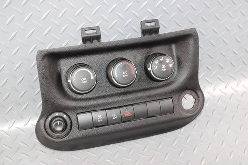 Wrangler Black Manual Single Zone Heat A/C Climate Control (2014–2018) – Genuine OEM