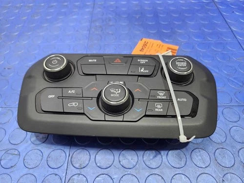 Jeep Renegade Temperature Climate Radio Control Panel Assembly (2021–2022) – Genuine OEM