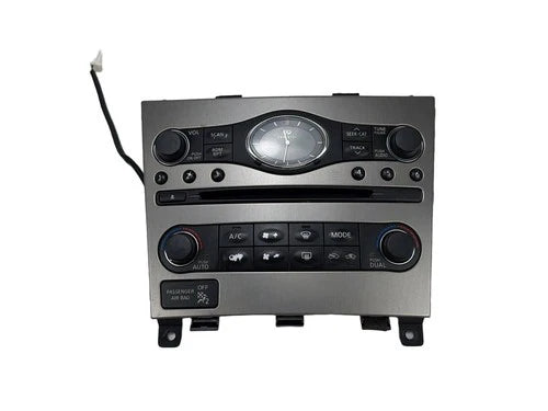 Infiniti G37 Radio HVAC Climate Control Panel (2010–2013) – Genuine OEM
