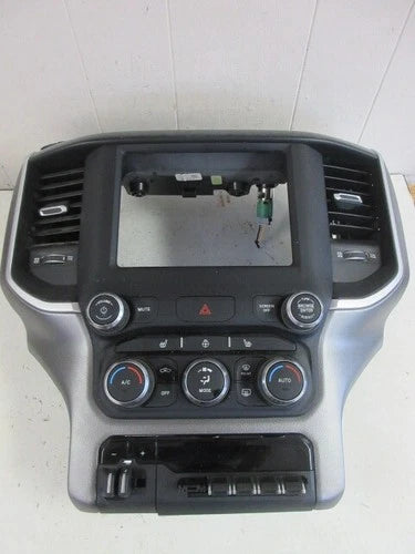 Dodge RAM 1500 Heat A/C Temperature Control Unit w/Bezel (2019–2024) – Genuine OEM