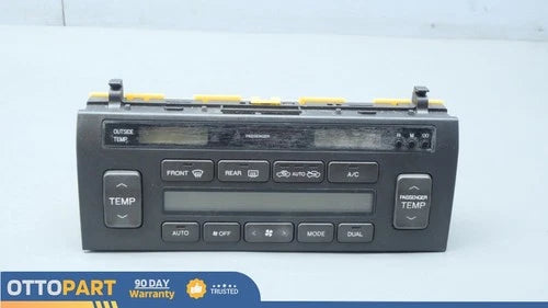 Lexus LS400 Front Climate Control Switch (1998–2000) – Genuine OEM