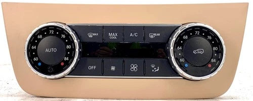Automatic Temperature Control Front for US w/ Bezel Tan (2017–2018) – Genuine OEM