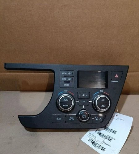Toyota Sienna A/c W Heater Climate Control Temperature Used (2018–2020) – HVAC Replacement Part