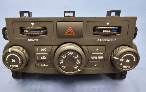 Kia Sedona Dash Mounted A/C Heat Manual Climate Control (2006–2014) – HVAC Replacement Part | Ref SKU-6260