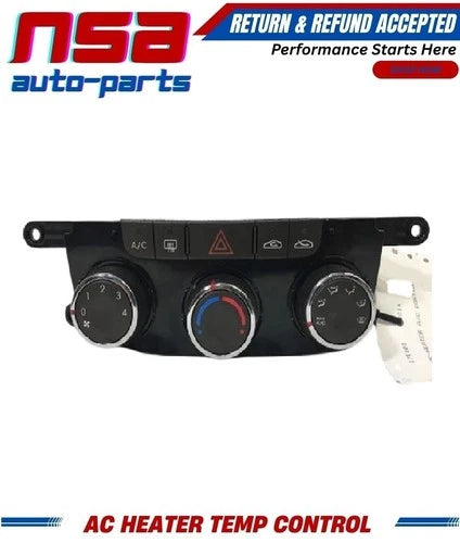 Hyundai Sonata A/C Heater Manual Temperature Control 3 Knob (2009–2010) – Genuine OEM