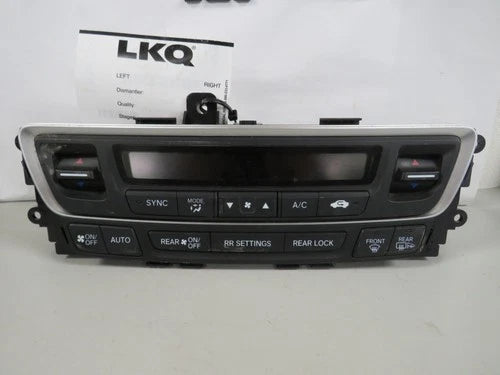 Honda Pilot Front Automatic HVAC Climate Control (2021–2022) – Genuine OEM
