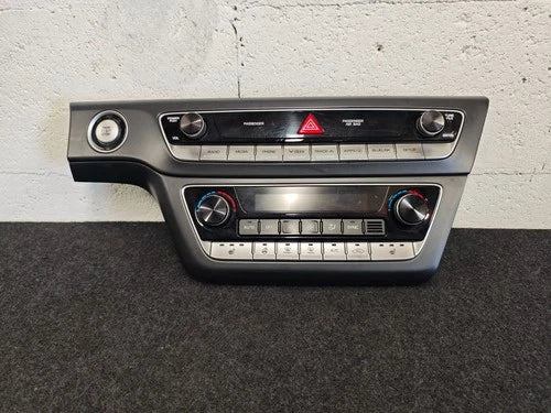 Hyundai Sonata Dual Zone Temperature Climate Radio Control Panel (2018–2019) – Genuine OEM | Ref SKU-13202