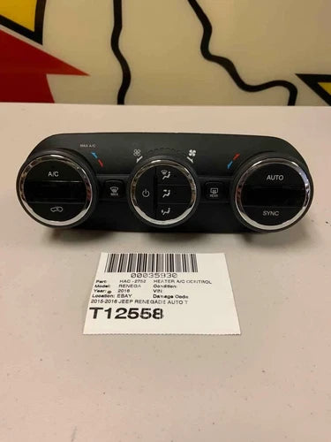 Jeep Renegade Auto Temperature Control (2015–2016) – Genuine OEM