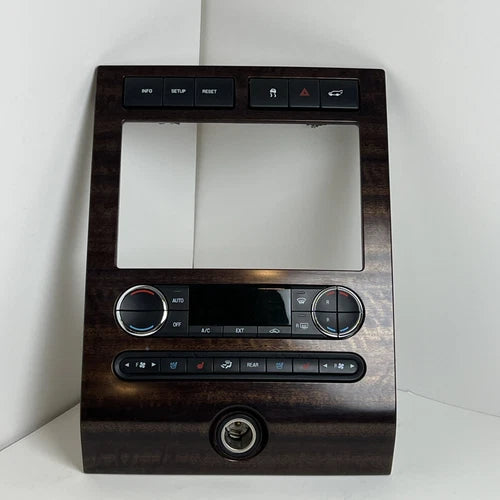 Ford Expedition A/C Temperature Control Panel Woodgrain (2011) – Genuine OEM