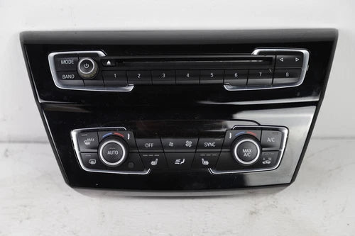 BMW X1 F48 DASH HVAC Climate Control SWITCH & CD PLAYER (2016–2021) – Genuine OEM
